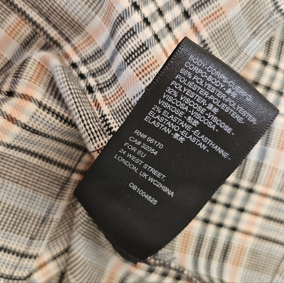 Urban Outfitters Size Small Plaid Button-Front Skirt - Picture 5 of 5